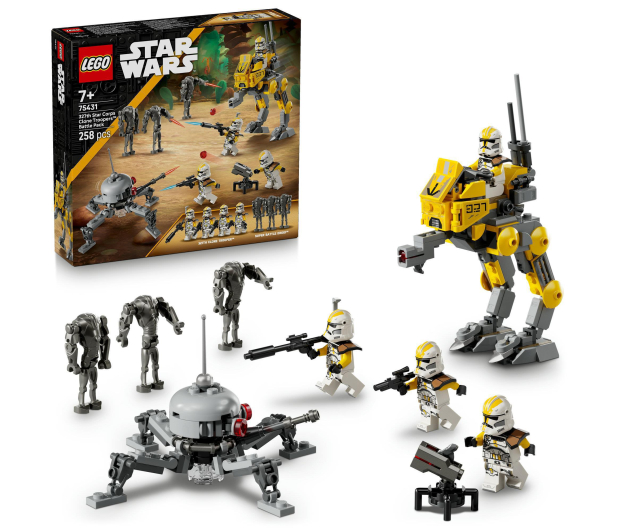 LEGO Star Wars 75431 żołnierze-klony z 327. korpusu galaktycznego - 1331719 - zdjęcie